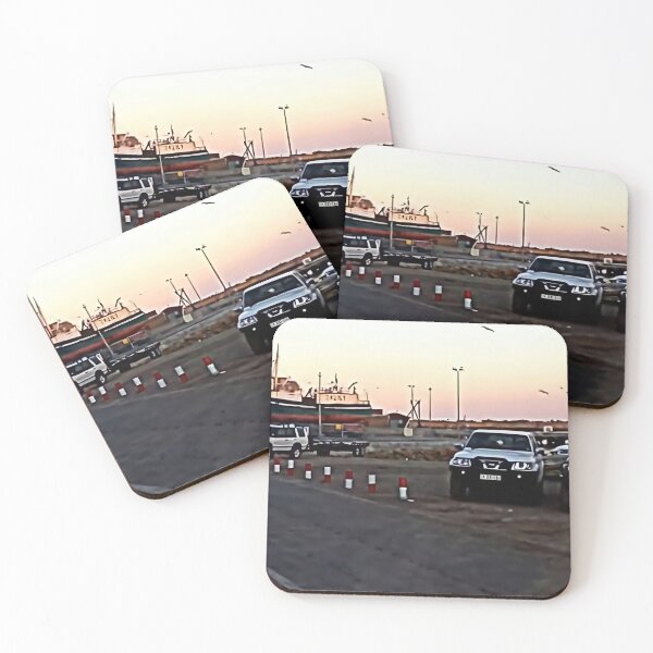 Item preview, Early Morning at Lambert’s Bay Fishing Harbour: West Coast South Africa designed and sold by JaneFlowersAfrica.