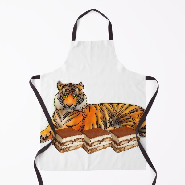 Item preview, Maple the Tiger With tiramisu mukbang– Animalzandfood  designed and sold by Ashley’sAnimalz.
