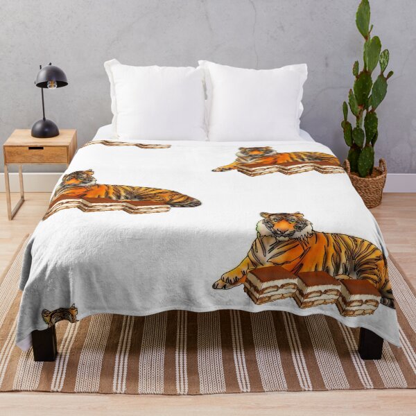 Item preview, Maple the Tiger With tiramisu mukbang– Animalzandfood designed and sold by Ashley’sAnimalz.