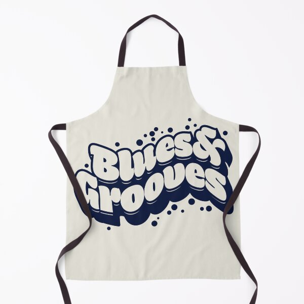 Item preview, Blues & Grooves Wavy-Outline Lettering designed and sold by wickedpretty.