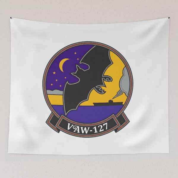 Item preview, VAW-127 Seabats Squadron Insignia designed and sold by CharlieDesings.