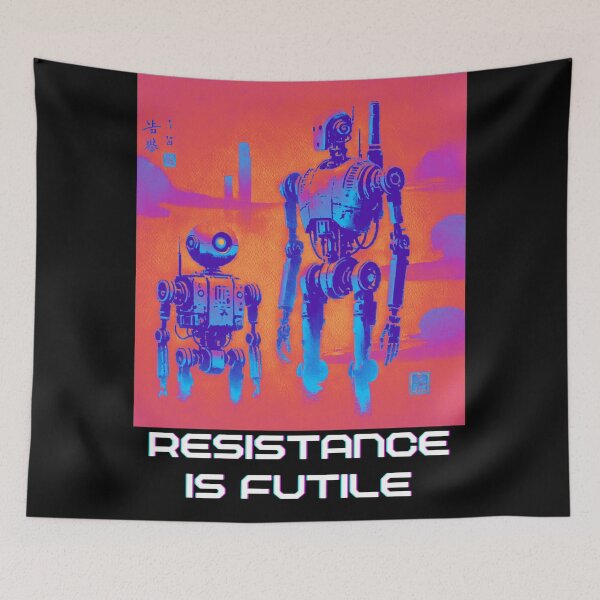 Item preview, Humanoid Robot The Bots Are Coming AI Sci Fi Futuristic Android AI Tech Graphic Tee designed and sold by TEEJAMBOREE.