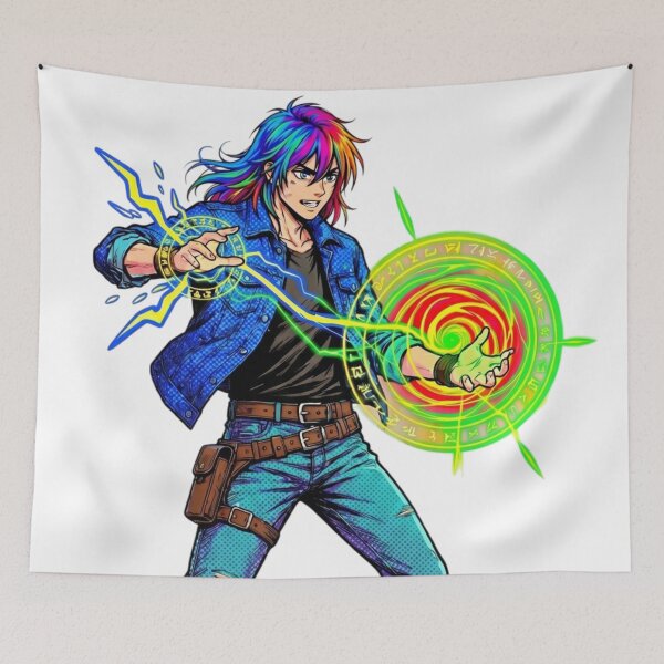 Item preview, A young man with magical powers designed and sold by PP&RAINBOW SHOP.