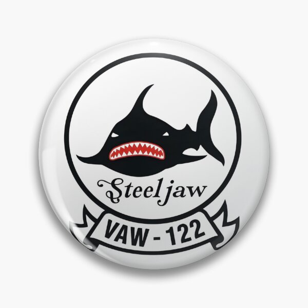 Item preview, VAW-122 Steeljaw Squadron Insignia designed and sold by CharlieDesings.