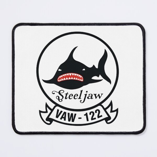 Item preview, VAW-122 Steeljaw Squadron Insignia designed and sold by CharlieDesings.