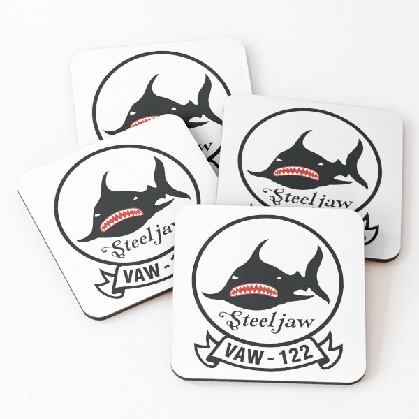 Item preview, VAW-122 Steeljaw Squadron Insignia designed and sold by CharlieDesings.