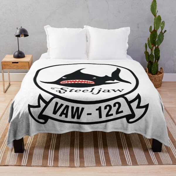 Item preview, VAW-122 Steeljaw Squadron Insignia designed and sold by CharlieDesings.