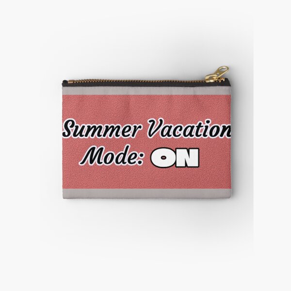 Item preview, Summer Vacation Mode On Stylish Typography Holiday Travel Design designed and sold by PixelParinda.