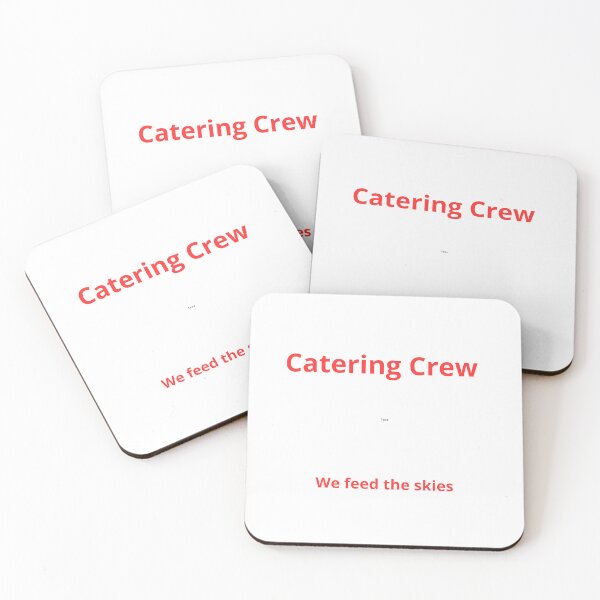 Item preview, Catering Crew - We Feed the Skies designed and sold by Cat-Urban.