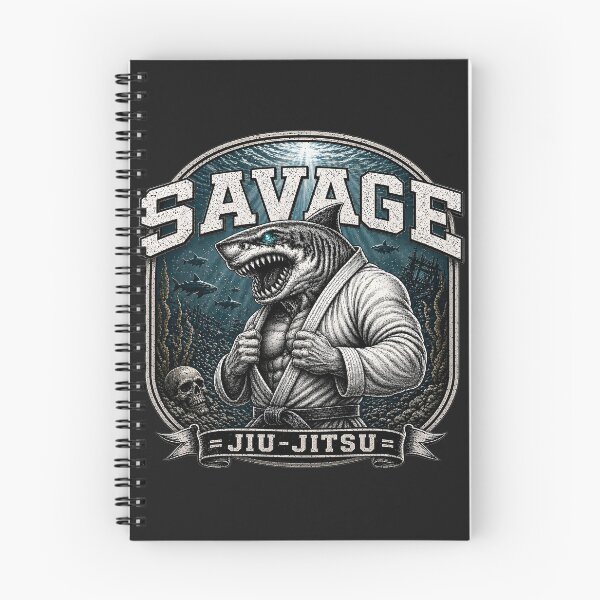 Item preview, Savage Jiu-Jitsu Shark Design – BJJ Predator Graphic | Grappling MMA Fighter Apparel designed and sold by Savage Discipleship.