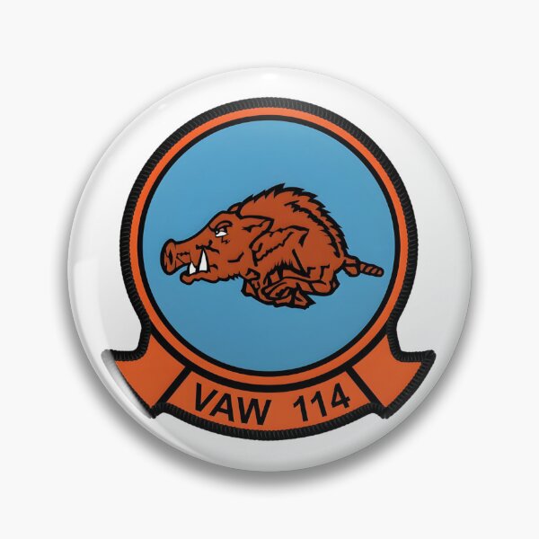 Item preview, The Hormel Hawgs - VAW-114 Squadron Insignia designed and sold by CharlieDesings.