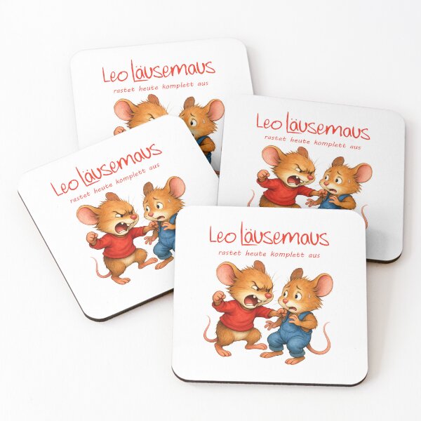 Item preview, Leo Läusemaus is flipping out designed and sold by SirPuncelot.