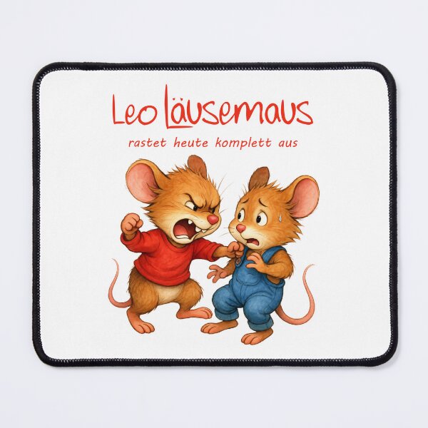 Item preview, Leo Läusemaus is flipping out designed and sold by SirPuncelot.