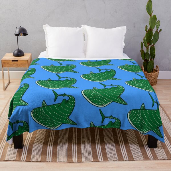 Item preview, Little Green Whale Shark designed and sold by Suchnothing.