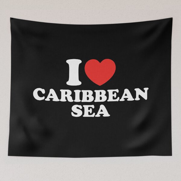 Item preview, I Love Caribbean Sea designed and sold by shitpostee.