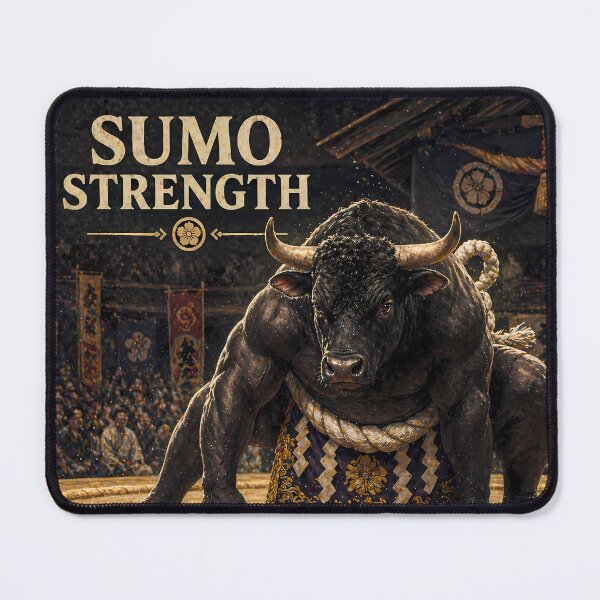 Item preview, Japanese Wagyu Yokozuna Sumo Bull designed and sold by AuraloomAtelier.
