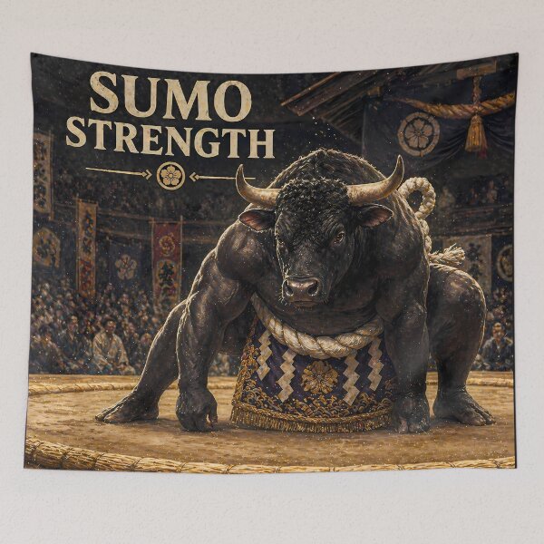 Item preview, Japanese Wagyu Yokozuna Sumo Bull designed and sold by AuraloomAtelier.