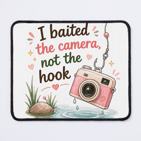 Item preview, Mum Baited Camera Not Hook designed and sold by Podartfulpress.