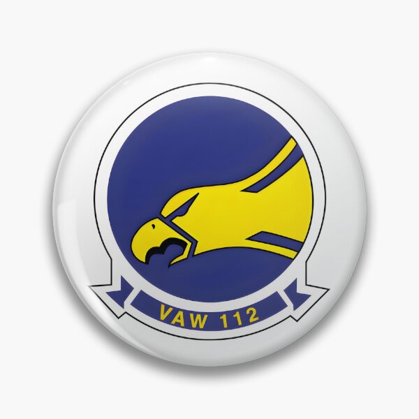 Item preview, The Golden Hawks - VAW-112 Squadron Insignia designed and sold by CharlieDesings.