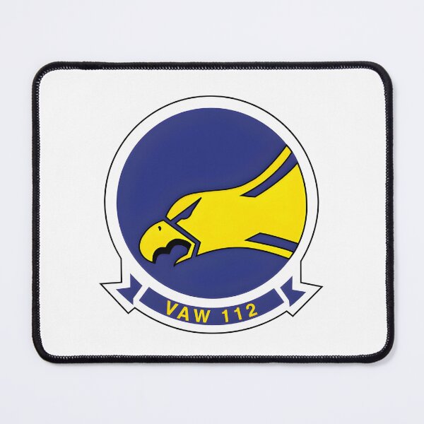 Item preview, The Golden Hawks - VAW-112 Squadron Insignia designed and sold by CharlieDesings.