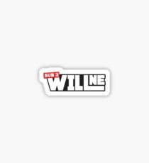 sub 2 willne sticker Sticker