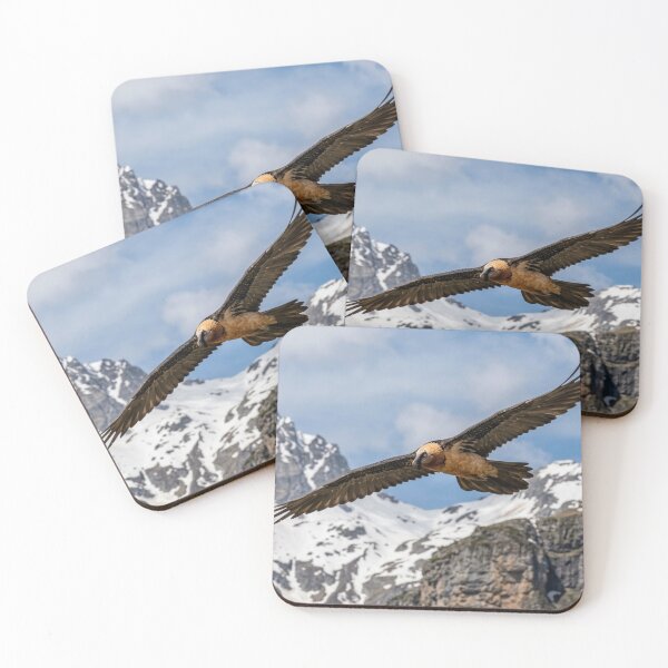 Item preview, Bearded vulture in flight designed and sold by Malisa345.