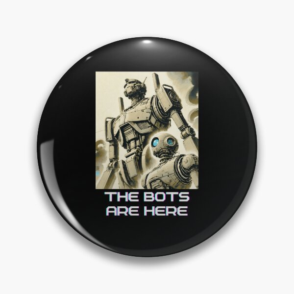 Item preview, Humanoid Robot The Bots Are Coming AI Sci Fi Futuristic Android AI Tech Graphic Tee designed and sold by TEEJAMBOREE.
