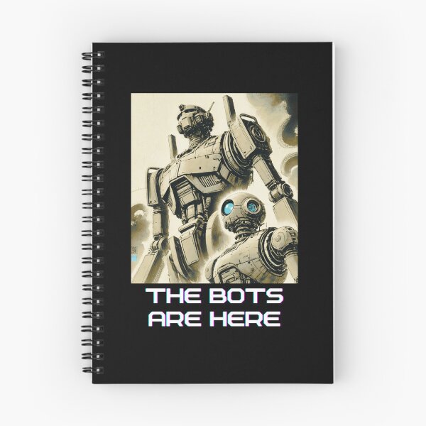 Item preview, Humanoid Robot The Bots Are Coming AI Sci Fi Futuristic Android AI Tech Graphic Tee designed and sold by TEEJAMBOREE.