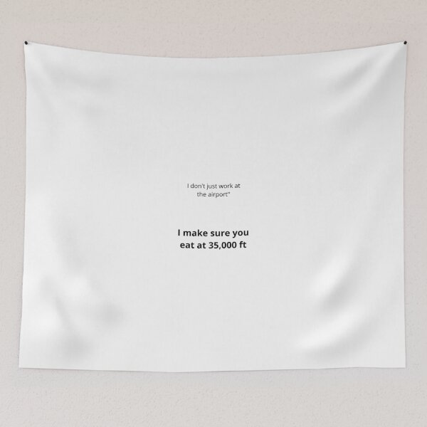 Item preview, I Don't Just Work at the Airport - I Make Sure You Eat at 35,000 ft designed and sold by Cat-Urban.