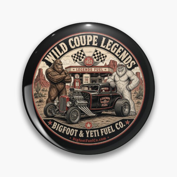 Item preview, Wild Coupe Legends – Bigfoot & Yeti 1932 Hot Rod Fuel Station designed and sold by Bigfoot Fuel Co.