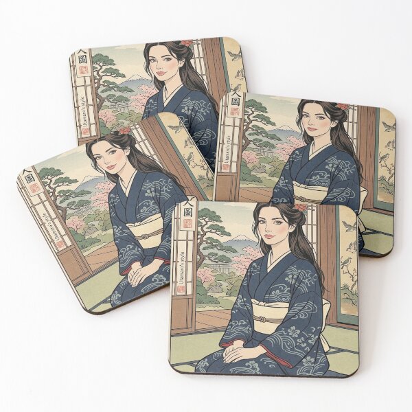 Item preview, Edo period paintings of beautiful women designed and sold by HD3284.