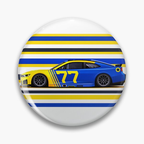 Artikelvorschau, 2026 #77 Carson Hocevar Gelb & Blau Nascar entworfen und verkauft von PitWallArt.