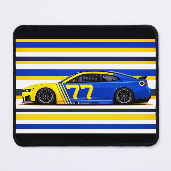 Item preview, 2026 #77 Carson Hocevar Yellow & Blue Nascar designed and sold by PitWallArt.