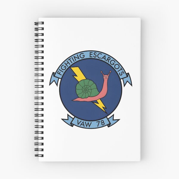 Item preview, Official Insignia of Carrier Airborne Early Warning Squadron 78 (VAW-78) "Fighting Escargots" designed and sold by CharlieDesings.