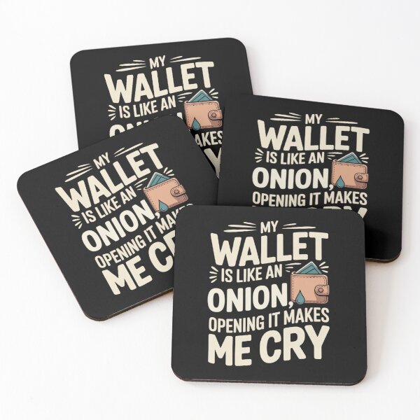 Item preview, My Wallet Is Like an Onion Funny Quote Sarcastic Wallet Humor T-Shirt designed and sold by ABLAT-CREATIONS.
