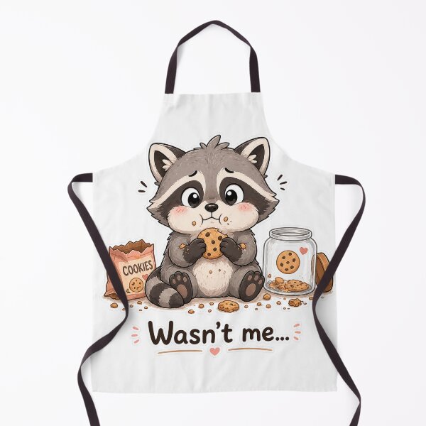 Item preview, Raccoon Cookie Theft Wasnt Me Funny Moment designed and sold by Sadia Jannat.