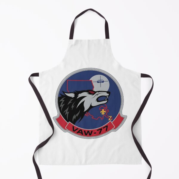 Item preview, Official Insignia of Carrier Airborne Early Warning Squadron 77 (VAW-77) "Night Wolves" designed and sold by CharlieDesings.
