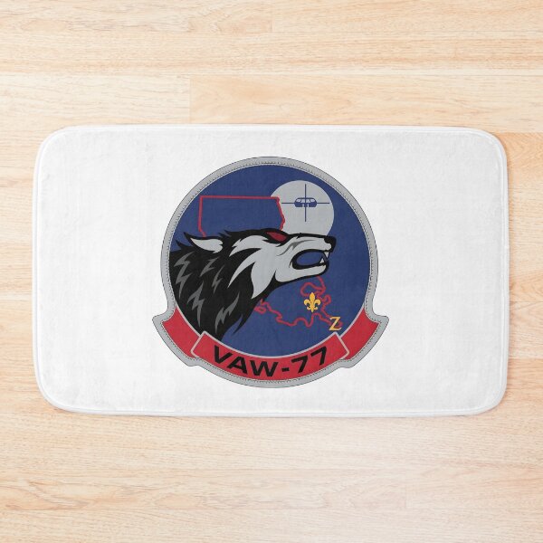 Item preview, Official Insignia of Carrier Airborne Early Warning Squadron 77 (VAW-77) "Night Wolves" designed and sold by CharlieDesings.