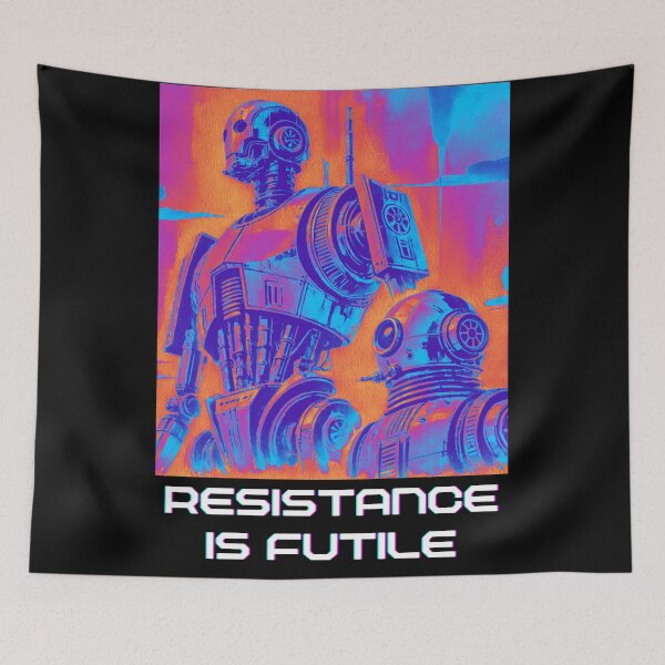 Item preview, Humanoid Robot The Bots Are Coming AI Sci Fi Futuristic Android AI Tech Graphic Tee designed and sold by TEEJAMBOREE.