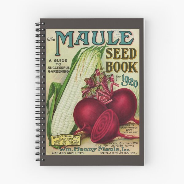 Item preview, Vintage Seed Book Cover designed and sold by newnouveau.