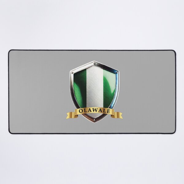Item preview, Olawale Nigeria Pride Shield designed and sold by Highlandkings.