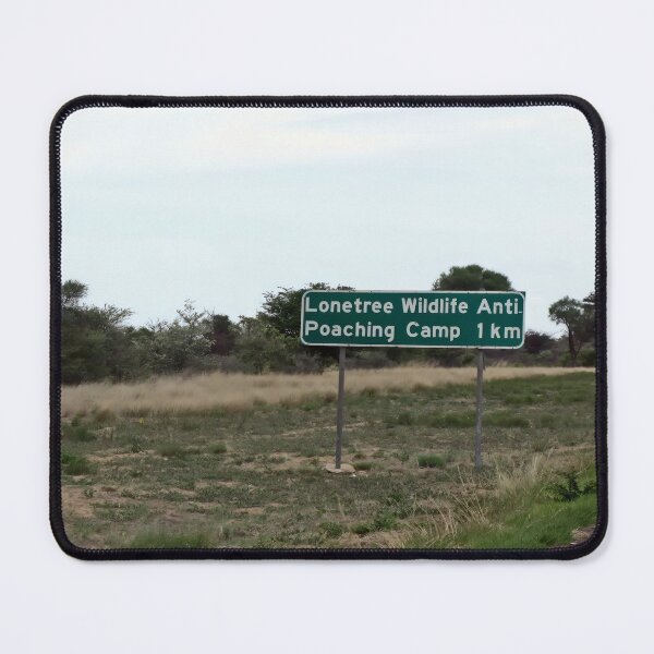 Item preview, Trans Kalahari Lone Tree Wildlife Anti-Poaching Camp Botswana designed and sold by JaneFlowersAfrica.