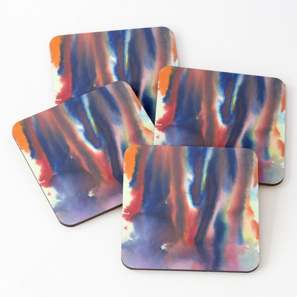 Item preview, Rainfall — Abstract Watercolour Art Print designed and sold by RishabhKapoor.