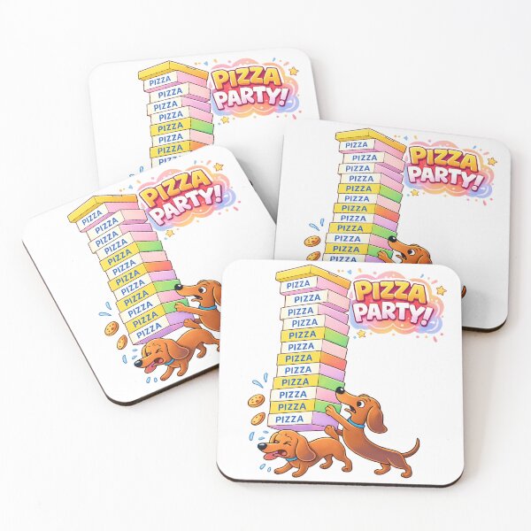 Item preview, Pizza Party Cute Dog Essential T-Shirt designed and sold by SoftSproutstu.