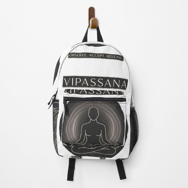 Item preview, Vipassana – Observe Accept Release | Mindfulness Meditation Design designed and sold by ArtsyExplorer.