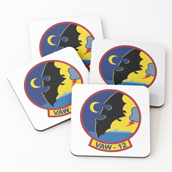 Item preview, Official Insignia of Carrier Airborne Early Warning Squadron 12 (VAW-12) "Bats" designed and sold by CharlieDesings.