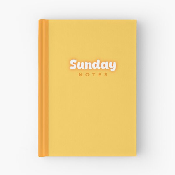 Item preview, SUNDAY NOTES designed and sold by thehappyintrovert .