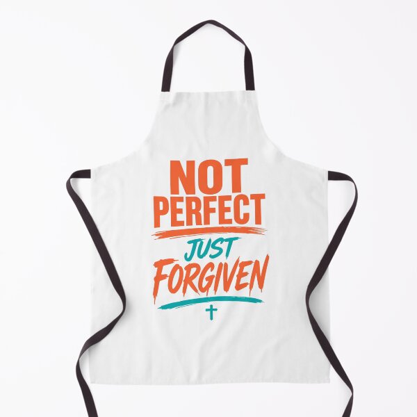 Item preview, Not Perfect Just Forgiven Christian T-Shirt, sticker, mug, bags, bottle, tatto | Faith-Based Inspirational Jesus Shirt for Men & Women designed and sold by Billium Halder.