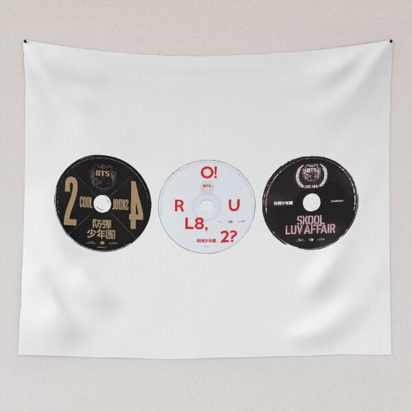 Item preview, BTS Debut Era Album Trilogy designed and sold by Kozystudio.