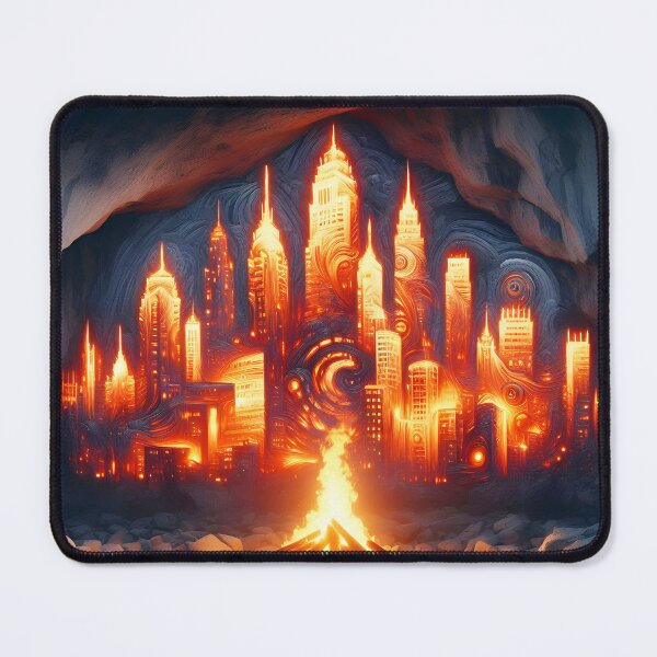 Item preview, It all Started with Fire, Ai Generated Art designed and sold by ACC .
